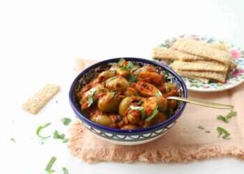 סלט זיתים מבושלים. צילום: אפרת ליכטנשטט