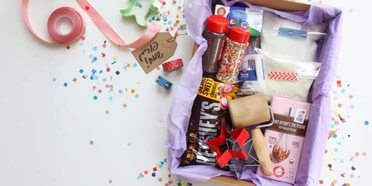 ערכה להכנת עוגיות. צילום: אפרת ליכטנשטט