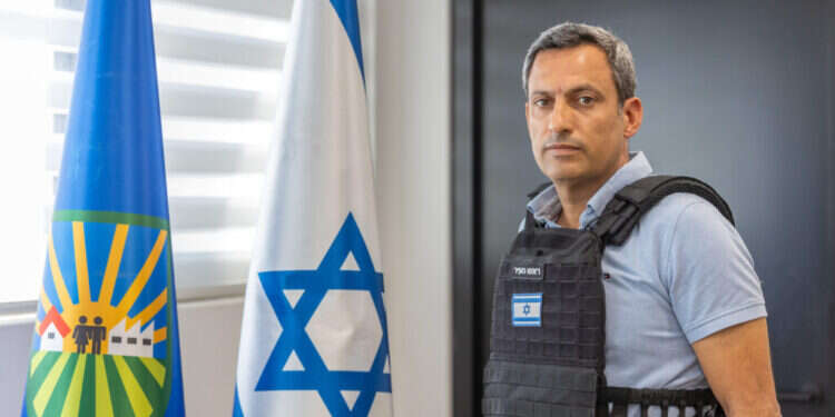 אלון דוידי ראש עיריית שדרות