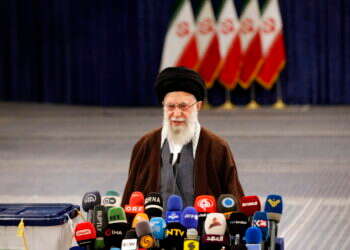 המנהיג העליון של איראן, האייתוללה עלי ח'אמנאי. צילום: EPA