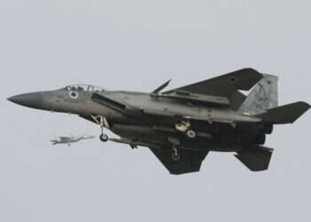 מטוס קרב של חיל האוויר.