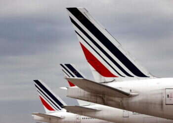 מטוסי אייר פראנס. צילום: AFP