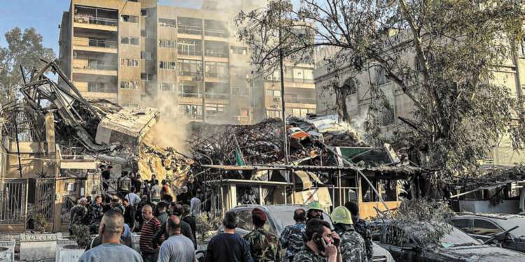 זירת החיסול של זאהדי בדמשק, השבוע. צילום: איי.אף.פי זירת החיסול של זאהדי בדמשק, השבוע. צילום: איי.אף.פי