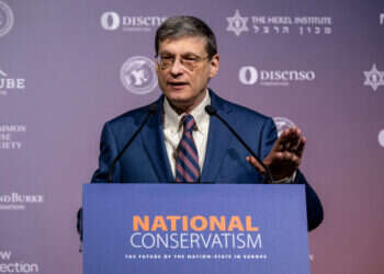 חזוני בכנס תנועת השמרנות הלאומית, בריסל 2022