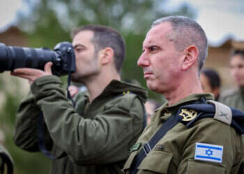 דובר צה"ל, תא"ל דניאל הגרי צילום: דוד כהן, פלאש 90