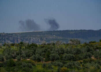 תקיפות בדרום לבנון בשבוע שעבר. צילום: אייל מרגולין/פלאש 90