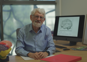 "מעסיקות אותי המחשבות על מקומי בציר הזמן והמרחב של היהדות". פרופ' סומפולינסקי. צילום: טל אגסי