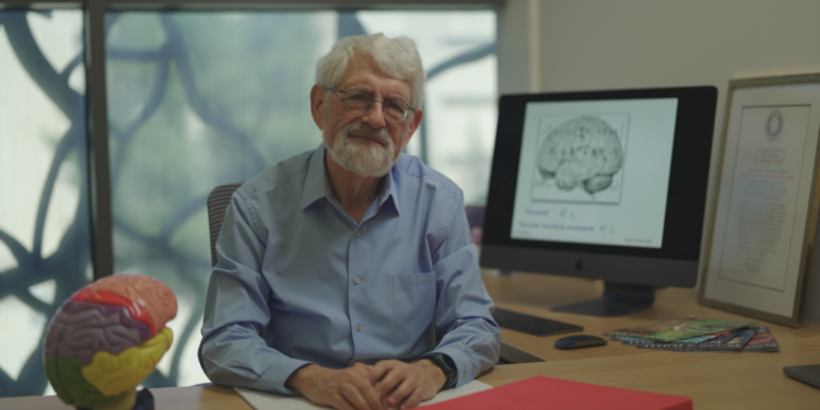 "מעסיקות אותי המחשבות על מקומי בציר הזמן והמרחב של היהדות". פרופ' סומפולינסקי. צילום: טל אגסי