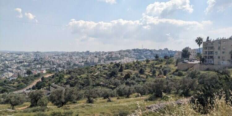 הכפר הערבי־נוצרי נעשה מוסלמי, כחלק מהטיהור הדתי מאז הקמת הרש הכפר הערבי־נוצרי נעשה מוסלמי, כחלק מהטיהור הדתי מאז הקמת הרש"פ. בית־ג'אלא שמול רחוב האנפה. צילום: ישי פלג