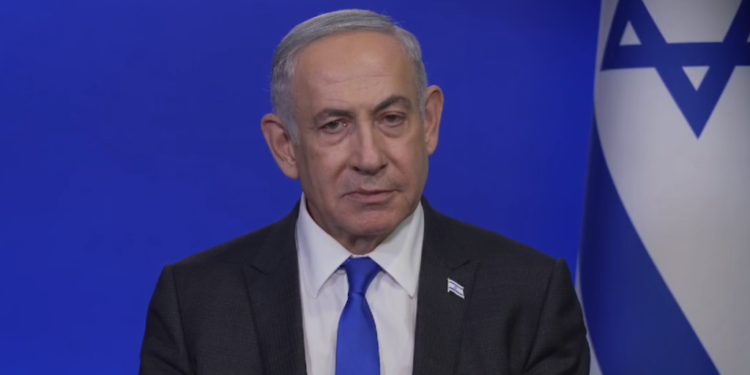 ראש הממשלה נתניהו, אמש. צילום מסך, לע "הקנרית במכרה הפחם, מזכיר את מה שקרה בגרמניה בשנות ה-30"