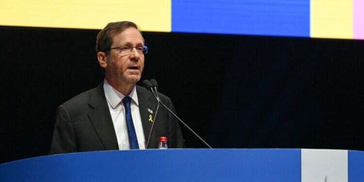 הנשיא הרצוג באירוע של ארגון יתומי צה הרצוג על ההפגנות: "הפילוג הפנימי הוא תמריץ גדול עבור אויבינו"