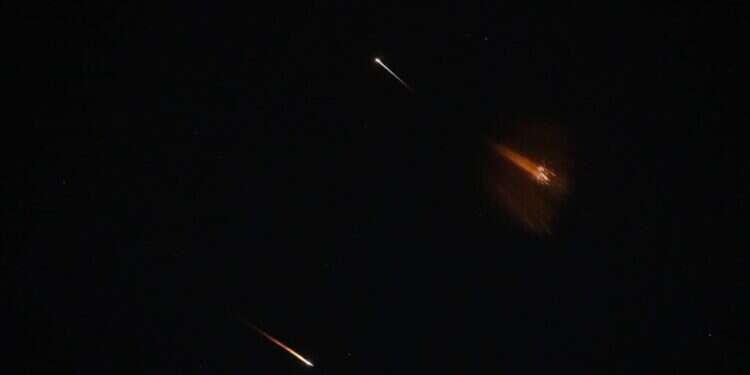 תקיפה איראנית יירוט יירוטים