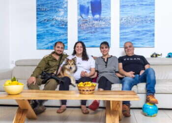 משפחות צרפתי ותלם, רחובות. צילום: יוסי אלוני