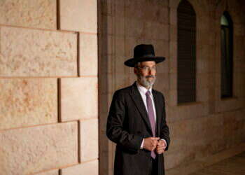 הרב מאיר כהנא. צילום - נעמה שטרן