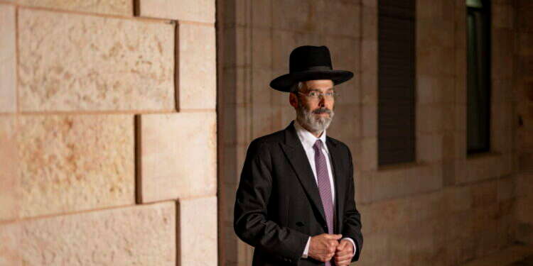 הרב מאיר כהנא. צילום - נעמה שטרן הרב מאיר כהנא. צילום - נעמה שטרן