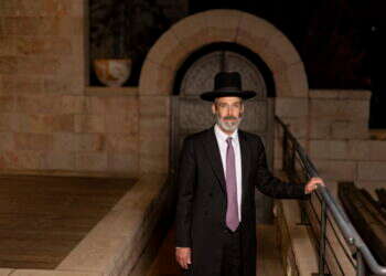 הרב מאיר כהנא. צילום - נעמה שטרן