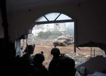 לחימה בחאן־יונס. צילום: איי.אף.פי