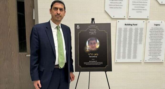 ארגון ה-OU מאמצים חלל. צילום: דוברות OU "ביחד לנצח": קהילות יהודיות בחו"ל מאמצות את משפחות חללי חרבות ברזל