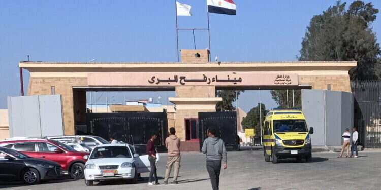 מעבר רפיח. צילום: אי.פי.איי מעבר רפיח. צילום: אי.פי.איי