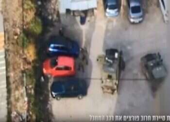 לוחמי סיירת חרוב בג'נין. צילום: מתוך סרטון של דובר צה צפו בתיעוד: חוליית מחבלים נמלטה למתחם בית חולים בג'נין