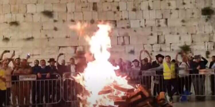 שידור ישיר מהכותל | ל"ג בעומר תשפ"ד 2024