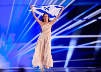 עדן גולן באירוויזיון. צילום: איי.אף.פי