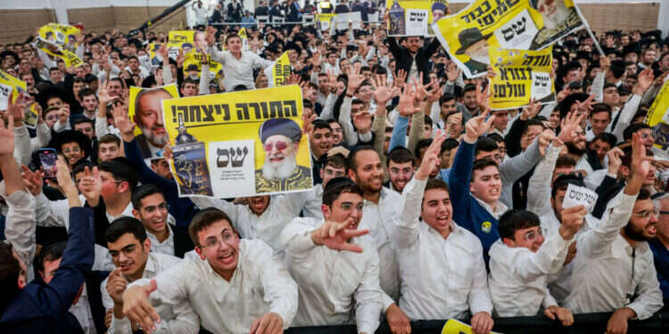 מטה ש"ס במוצאי הבחירות האחרונות. צילום: יוסי זמיר, פלאש 90