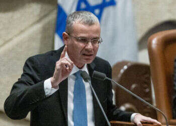 היכרות טובה. יריב לוין. צילום: יונתן זינדל - פלאש 90