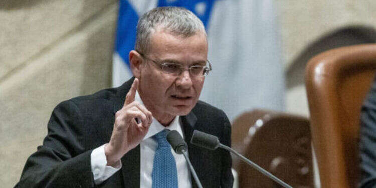 היכרות טובה. יריב לוין. צילום: יונתן זינדל - פלאש 90