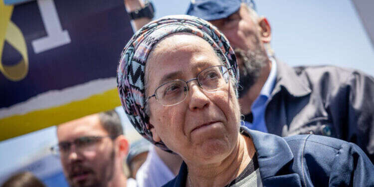 השרה אורית סטרוק, השבוע. צילום: Yonatan Sindel/Flash90 כולנו טעינו, המשיחיים צדקו