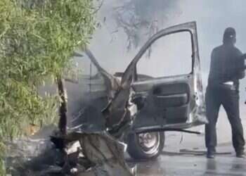 דיווח בלבנון: כטב"מ ירה 5 טילים על רכב – 4 נהרגו