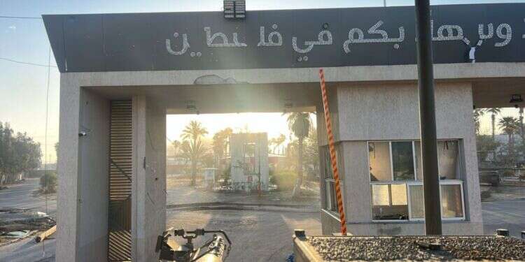 כוחות צה להשתלטות צה"ל על מעבר רפיח יש חשיבות קריטית