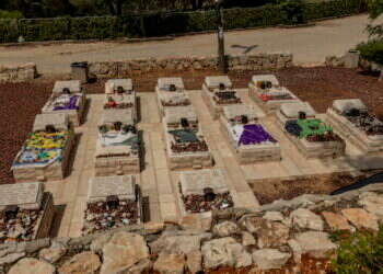 החלקה הצבאית. צילום: נעמה שטרן