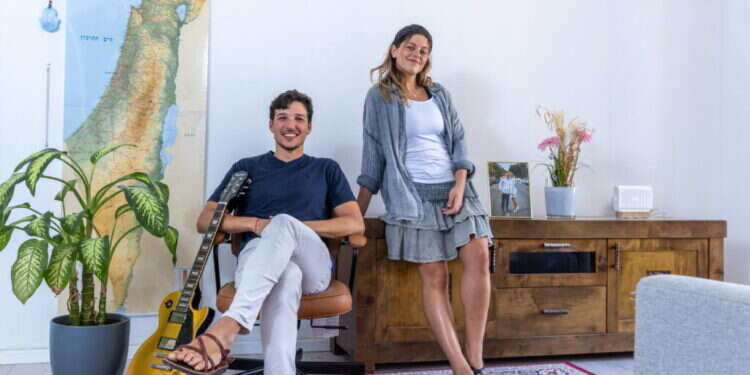 משפחת אברג'יל. פתח־תקווה. צילום: יוסי אלוני