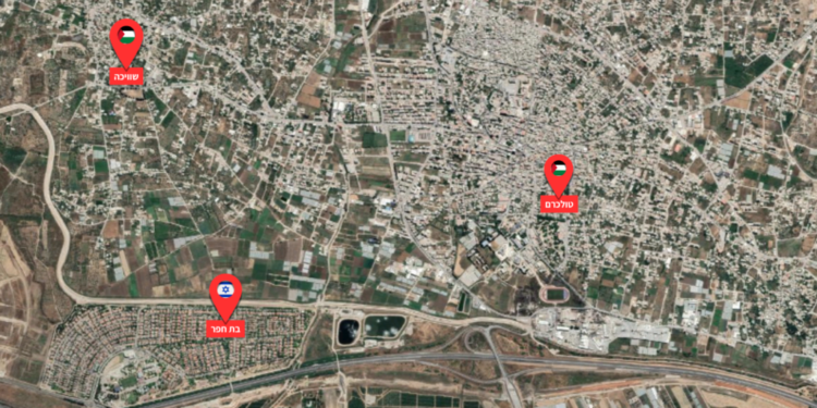 צילום מסך Google Maps