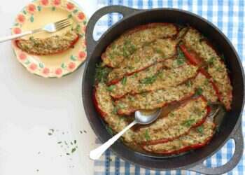 פלפל שושקה ממולא. צילום: אפרת ליכטנשטט