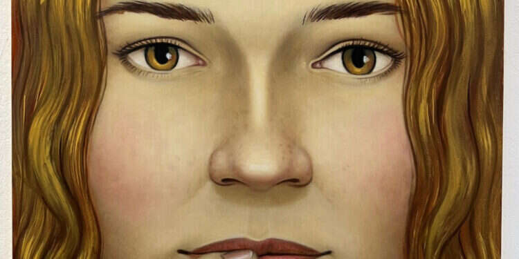 פאלק גֵרְנֵגְרוֹס, פאלק גֵרְנֵגְרוֹס, "ראש", 2022. מתוך התערוכה ״מתח גבוה 3״, בקרן האמנות נסימה לנדאו