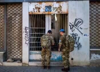 אנשי כוח שמירת השלום בקפריסין. צילום: איי.אף.פי