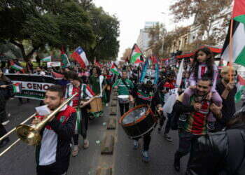 הפגנה נגד ישראל בארצות הברית. לא רק בעיה של הסברה. צילום: אי.פי.