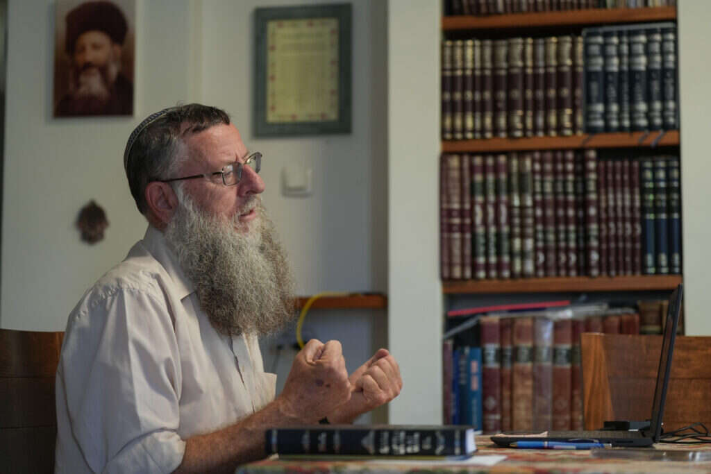 הרב זאב אלק. צילום: אייל מרגולין, ג׳יני