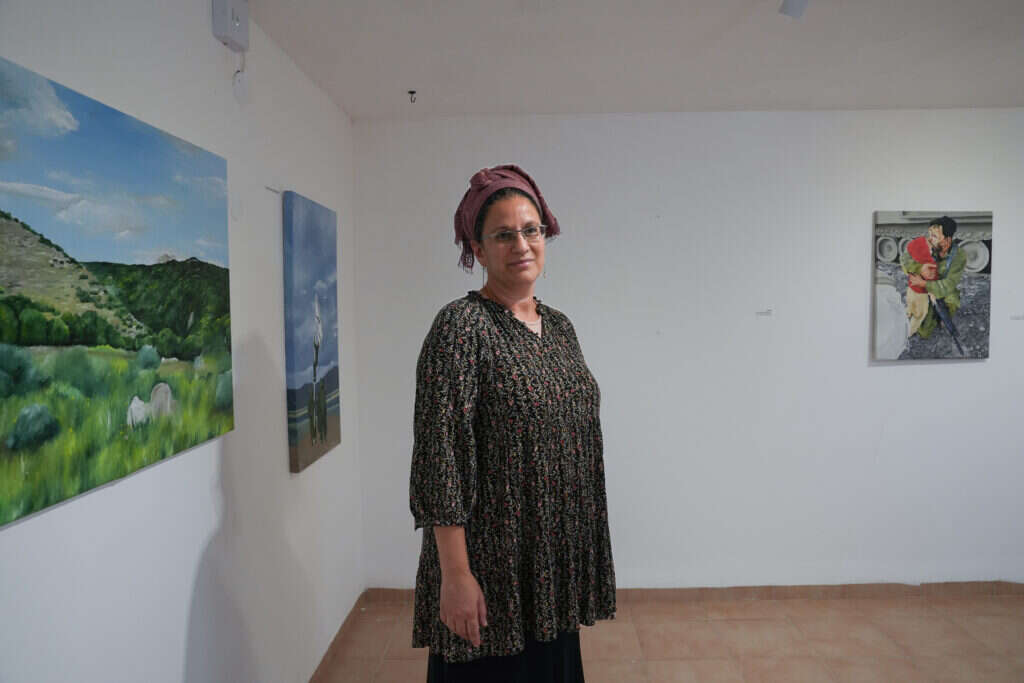 רונית גבאי, מנהלת התיכון באולפנת מירון. צילום: אייל מרגולין, ג׳יני