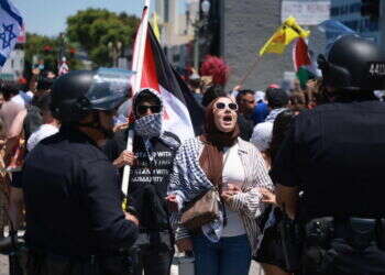 כל ישראל היא "התנחלות": התנועה מאחורי ההפגנה האלימה בארה"ב