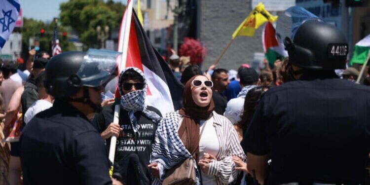 פעילי  כל ישראל היא "התנחלות": התנועה מאחורי ההפגנה האלימה בארה"ב