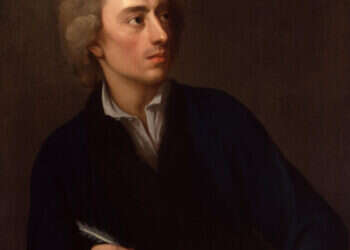 "האדם" הוא לא רק האדם הנוצרי. אלכסנדר פופ. ציור: מייקל דאל, מתוך ויקפדיה