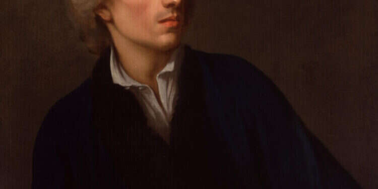 "האדם" הוא לא רק האדם הנוצרי. אלכסנדר פופ. ציור: מייקל דאל, מתוך ויקפדיה