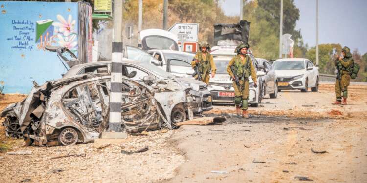 המראות בשערי קיבוץ עלומים לאחר 7 באוקטובר. צילום: יוסי זמיר, פלאש 90 המראות בשערי הקיבוץ לאחר 7 באוקטובר. צילום: יוסי זמיר, פלאש 90