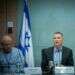 ישיבת ועדת חוץ וביטחון בכנסת בנושא חוק הגיוס, בחודש שעבר. צילום: יונתן זינדל, פלאש 90 הרב תמיר גרנות בכנסת: "חוק הגיוס צריך להיקרא 'חוק לימוד תורה'"