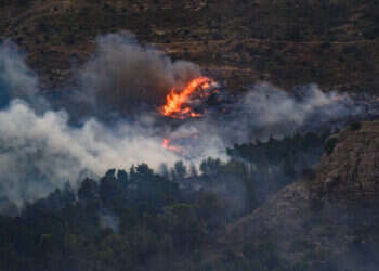 שריפה סמוך לקריית שמונה שנגרמה כתוצאה מירי חיזבאללה. צילום: אייל מרגולין, פלאש 90 שרפה סמוך לקריית שמונה שנגרמה כתוצאה מירי חיזבאללה. צילום: אייל מרגולין, פלאש 90