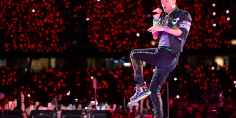 קולדפליי. צילום: גטי אימג'ס