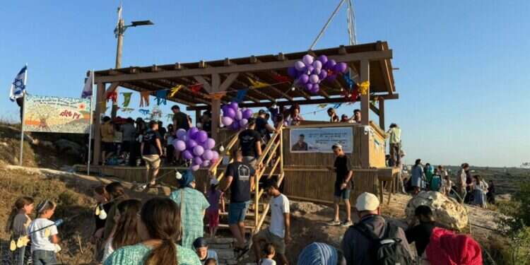 מעיין חדש סמוך לקדומים, לזכר הלוחם שנפל בהגנה על היישוב